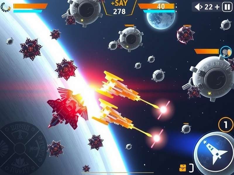 Galactic Glory Kingpin gameplay screenshot showing massive space battle